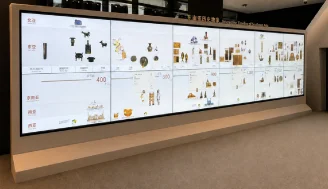 故宮南院大型觸控導覽牆建置完成，打造直覺互動的參觀體驗